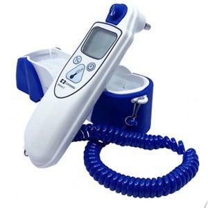 Thermometer and base